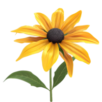 ai generato girasole su trasparente sfondo - ai generato png