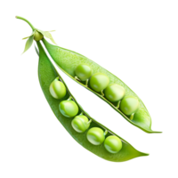 AI generated Green Peas on Transparent background - Ai Generated png