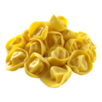 ai generiert hausgemacht Pasta auf transparent Hintergrund - - ai generiert png