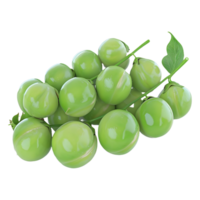 AI generated Green Peas on Transparent background - Ai Generated png