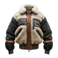 ai generato inverno cappotto su trasparente sfondo - ai generato png