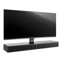 AI generated LCD TV on Transparent background - Ai Generated png