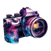 AI generated Sticker of a Digital Camera On a Transparent Background - Ai Generated png