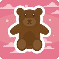 Teddy Bear Vector Icon