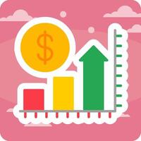 Price Increasing Vector Icon