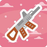 Machine Gun Vector Icon