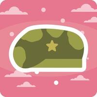 Military Hat Vector Icon