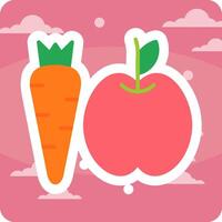 Healthy Food Vector Icon