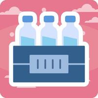 Water Bottles Vector Icon