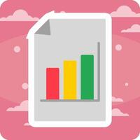 Bar Chart Vector Icon