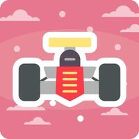 Racing Car Vector Icon