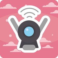 Web Camera Vector Icon