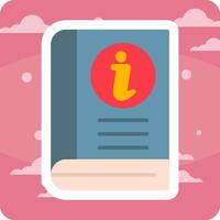 Information Book Vector Icon