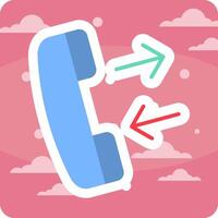 Phone Call Vector Icon