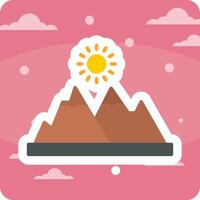 Mountain Vector Icon