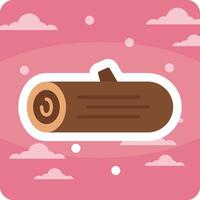 Log Vector Icon