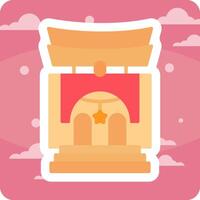 Shrine Vector Icon