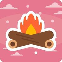 Bonfire Vector Icon