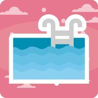 Swimming Pool Vector Icon