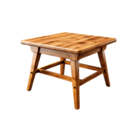 ai gegenereerd tafel png, dining tafel, tafel met transparant achtergrond png