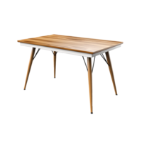 AI generated Table Png, Dining Table, Table With Transparent Background png