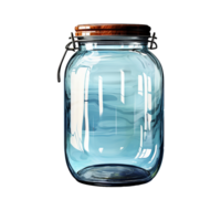 AI generated Jar Png, Jar With Transparent Background png