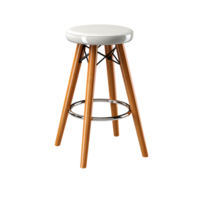 ai généré tabouret png, tabouret 3d png, tabouret avec transparent Contexte png