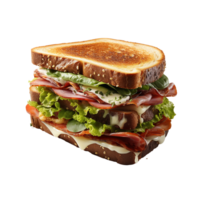 ai generato Sandwich, Sandwich png, Sandwich con trasparente sfondo png