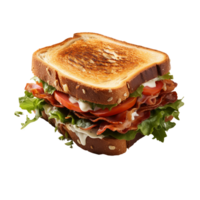 AI generated Sandwich, Sandwich Png, Sandwich With Transparent Background png