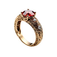 ai generado joyería anillo, joyería anillo png, joyería anillo con transparente antecedentes png