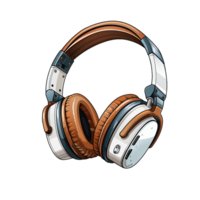 AI generated Headphones, Headphones Png