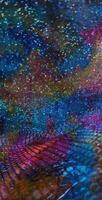 Abstract background pattern, presentation cover illustration, geometric texture with sparkles and fireworks close view photo