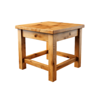 ai gegenereerd tafel png, dining tafel, tafel met transparant achtergrond png