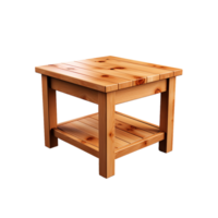 AI generated Table Png, Dining Table, Table With Transparent Background png