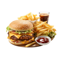 AI generated Fast Food, Fast Food Png