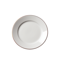 AI generated Empty plate, Empty white plate png