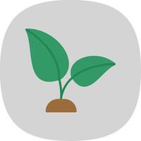 Environment Flat Curve Icon vector