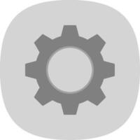 Optimization Flat Curve Icon vector