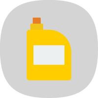 Bleach Flat Curve Icon vector