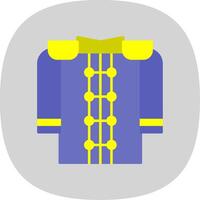 Marching Uniform Flat Curve Icon vector