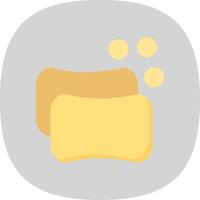 Soap Flat Curve Icon vector