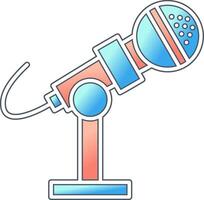 Microphone Stand Vector Icon