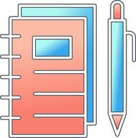 Notebook Vector Icon