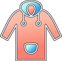 Raincoat Vector Icon