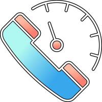 24 Hours Support Vector Icon