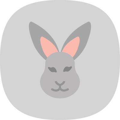 Hare Flat Curve Icon