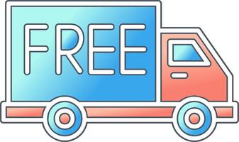 Free Delivery Vector Icon