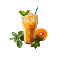 AI generated Juice, Juice Png, Fruit juice with transparent Background png