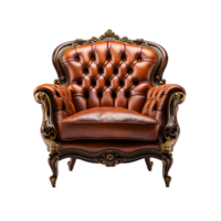 AI generated Furniture, Furniture Png, Single Sofa Chair png