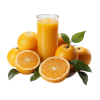 AI generated Juice, Juice Png, Fruit juice with transparent Background png